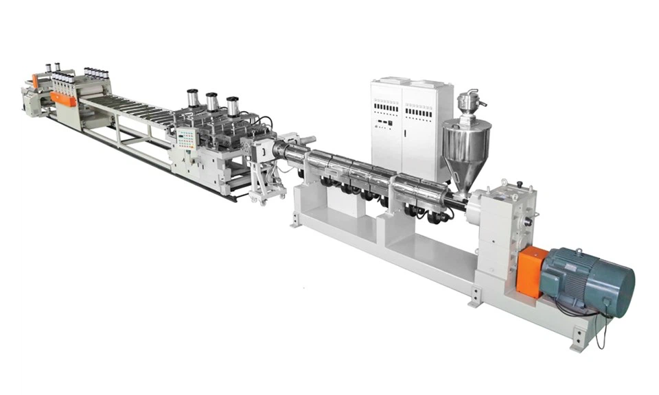 PP PC linka na výrobu dutých mřížkových desek